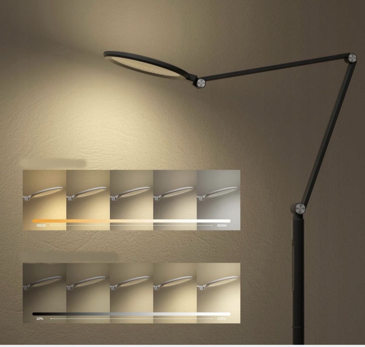 Lampa stojąca LED z pilotem Honeywell F01bk