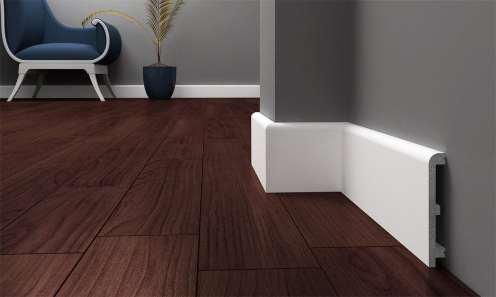 Listwa przypodłogowa 10cm x 240cm  - poliuretan