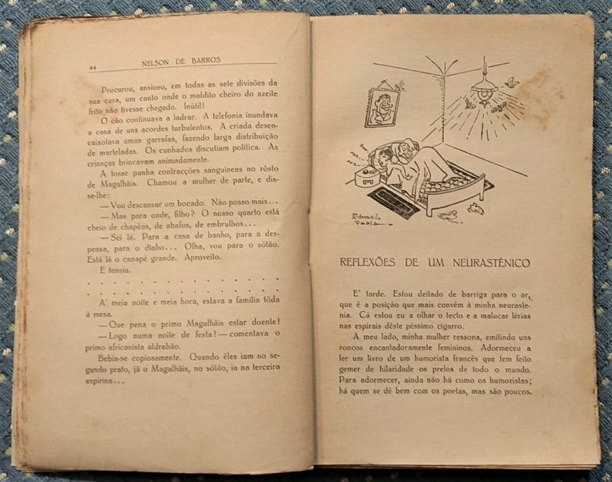 "Direcção Proibida" Nelson de Barros (Prosas Humorísticas) 1937