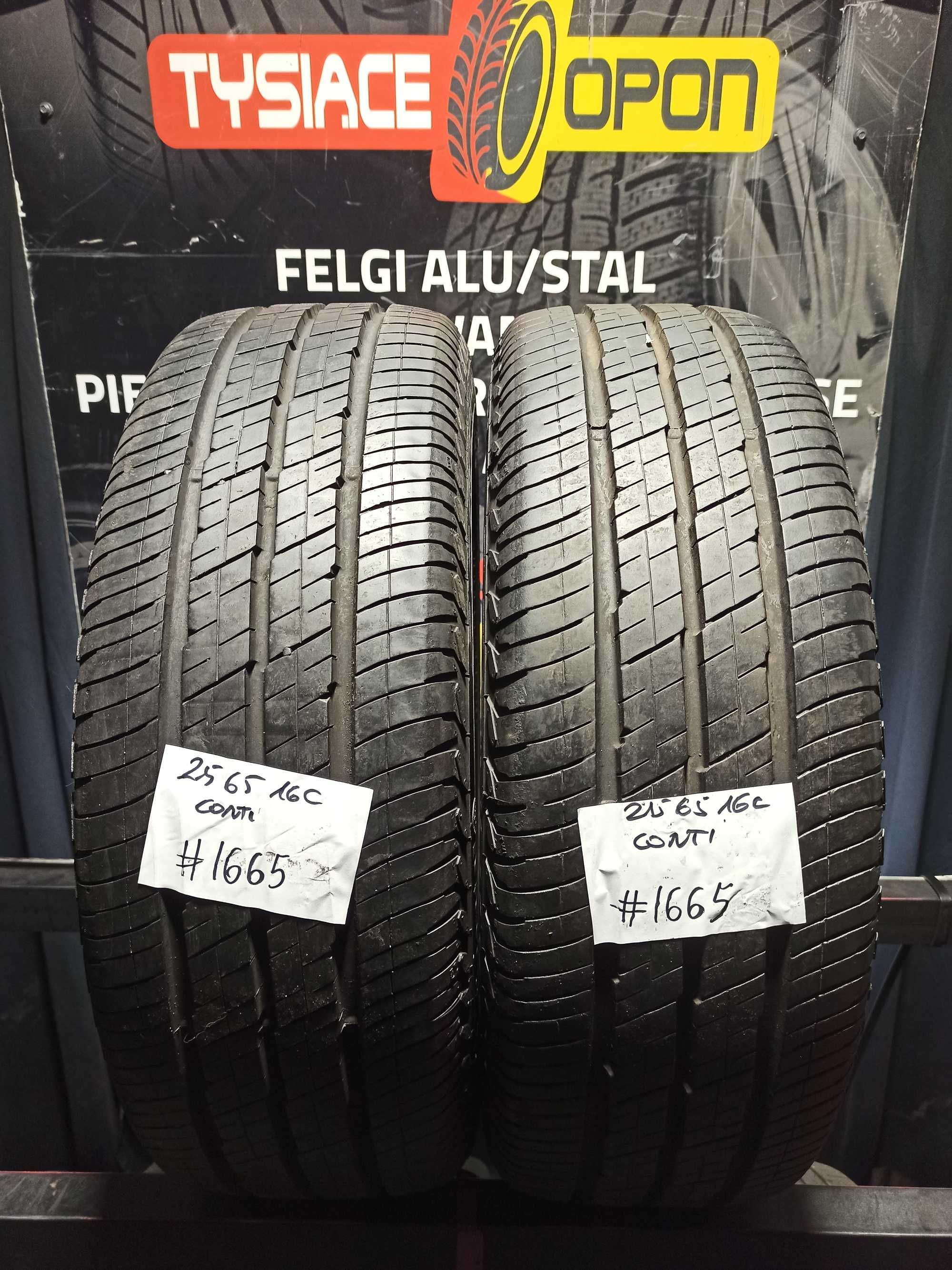 Opony Letnie 215/65/16C CONTINENTAL VANCO #1665