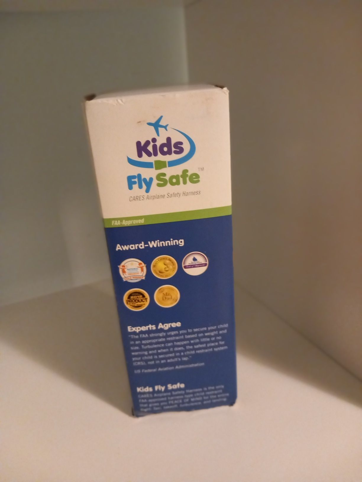 Kids Fly Safe – Arnês de Segurança para Avião