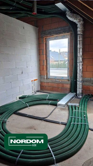 Rekuperacja - kompletny zestaw do samodzielnego montażu z projektem