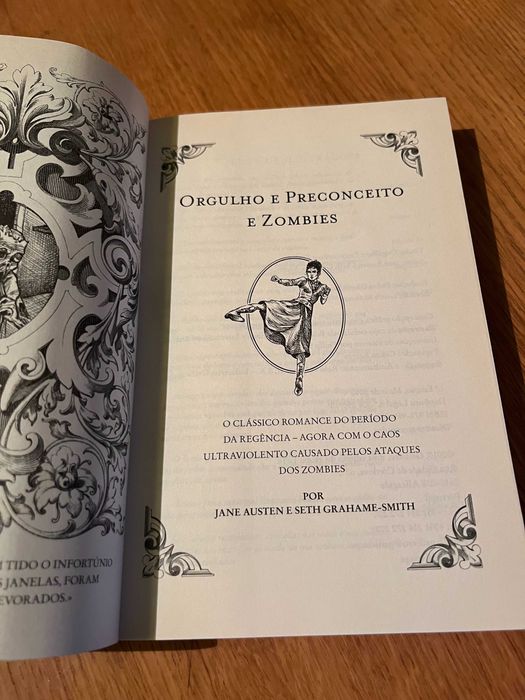 ORGULHO E PRECONCEITO E ZOMBIES    Jane Austen e Seth Grahame-Smith
