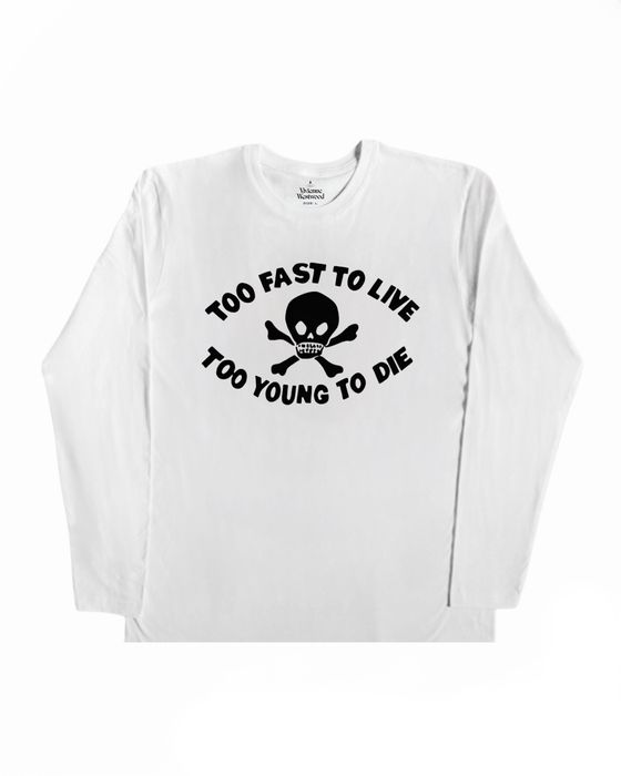 Vivienne Westwood Too Fast To Live Longsleeve (opium, y2k, archive)