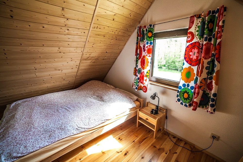 Całoroczny domek na Kaszubach jezioro, rzeka, sauna,