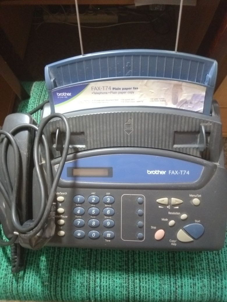 Телефон факс Brother FAX-T74