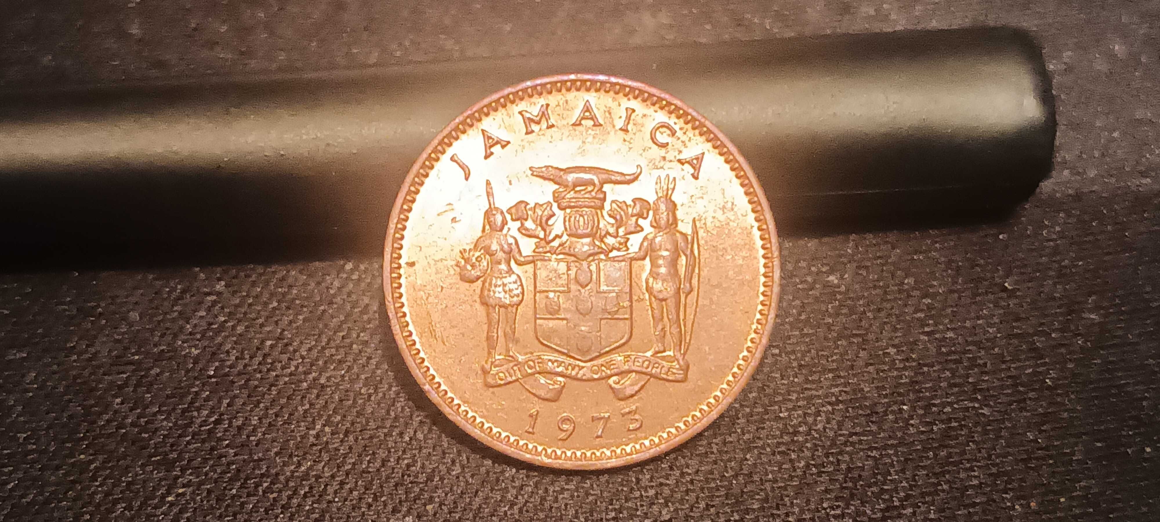 Jamajka 1 cent, 1973 FAO,Menniczy połysk