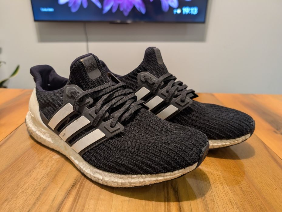Buty Adidas Ultra Boost 4.0 Show Your Stripes Black [AQ007l62] 45 1/3
