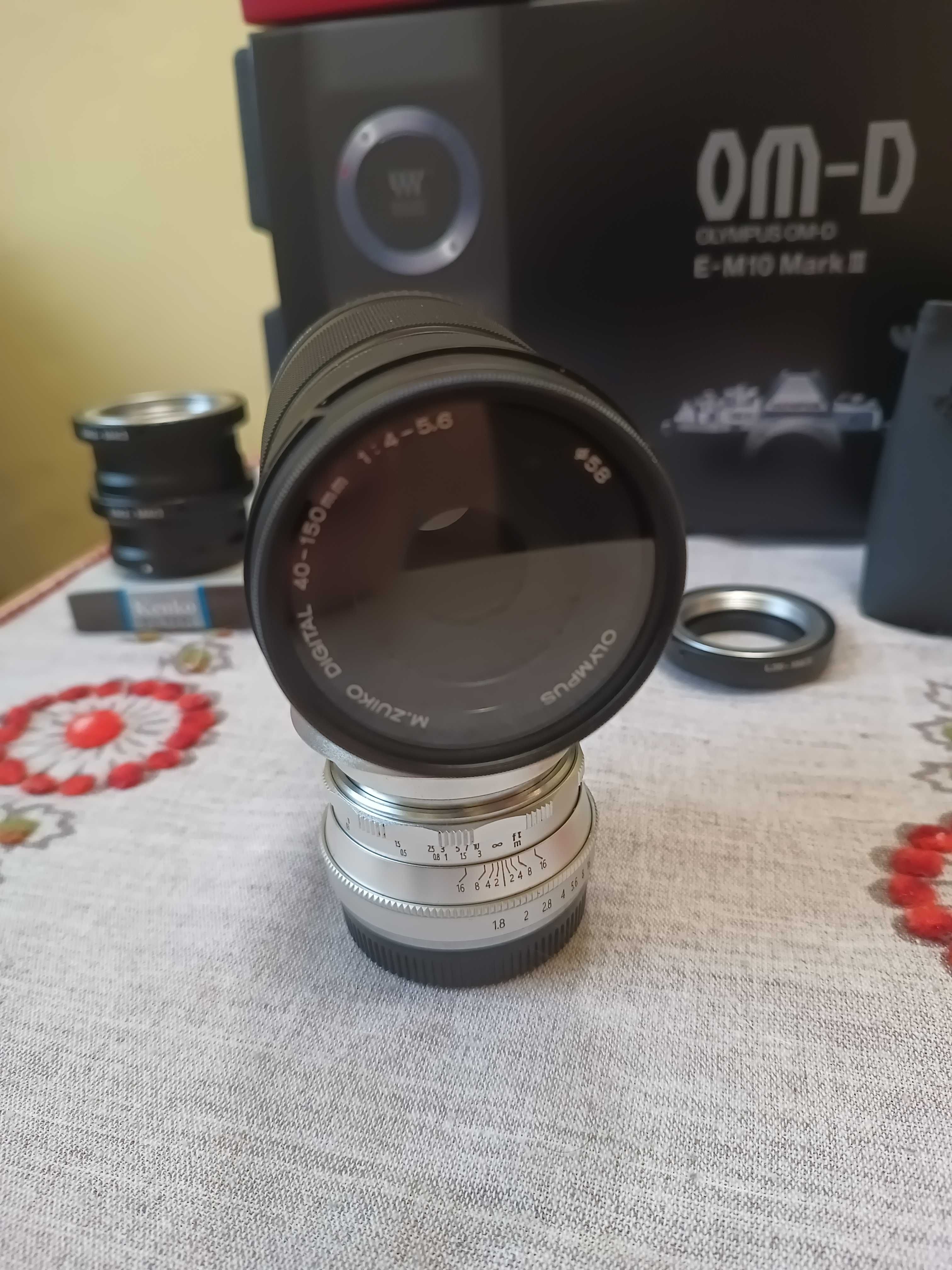 Olympus OM-D E-M10 MARK III + obiektywy– świetny zestaw do fotografii!