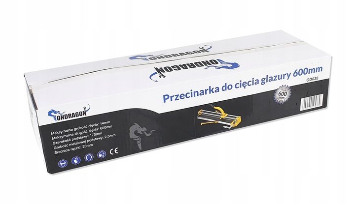 O Przecinarka Maszynka Do Cięcia Płytek Piła 600mm