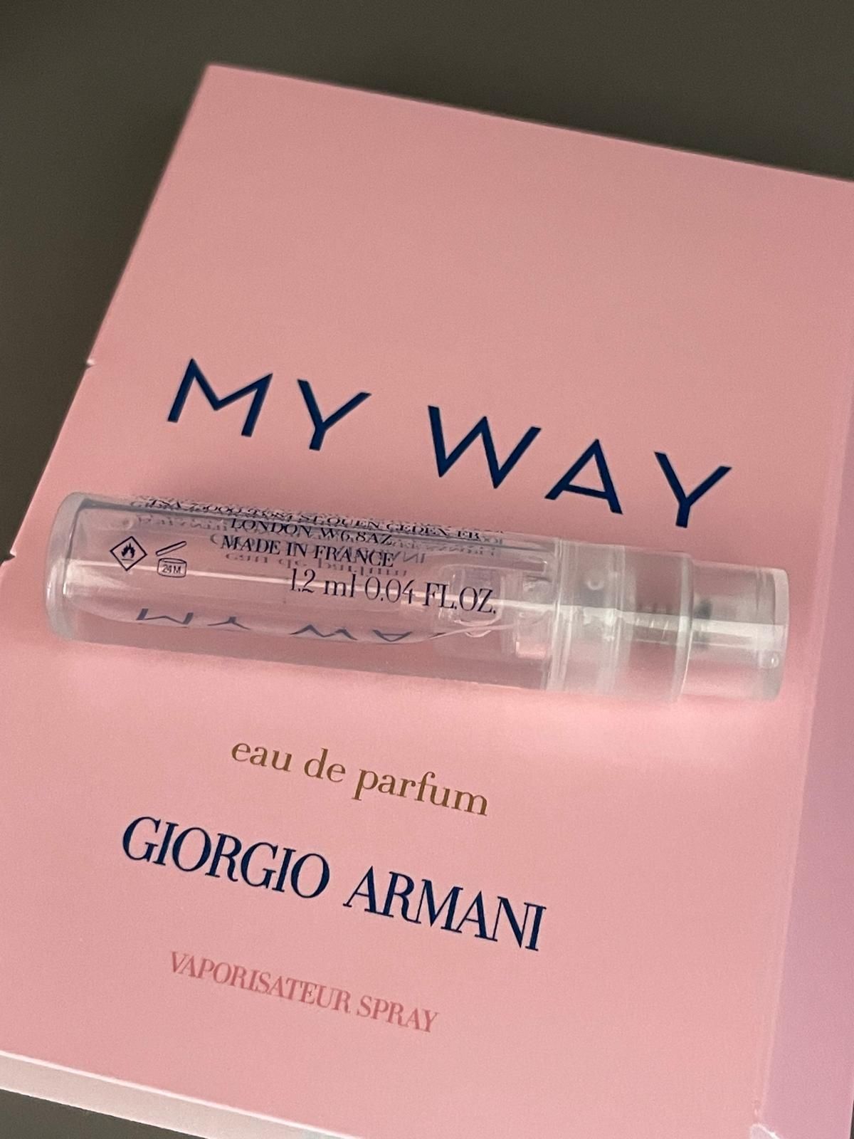My Way Giorgio Armani для жінок edp 1,2ml*12шт