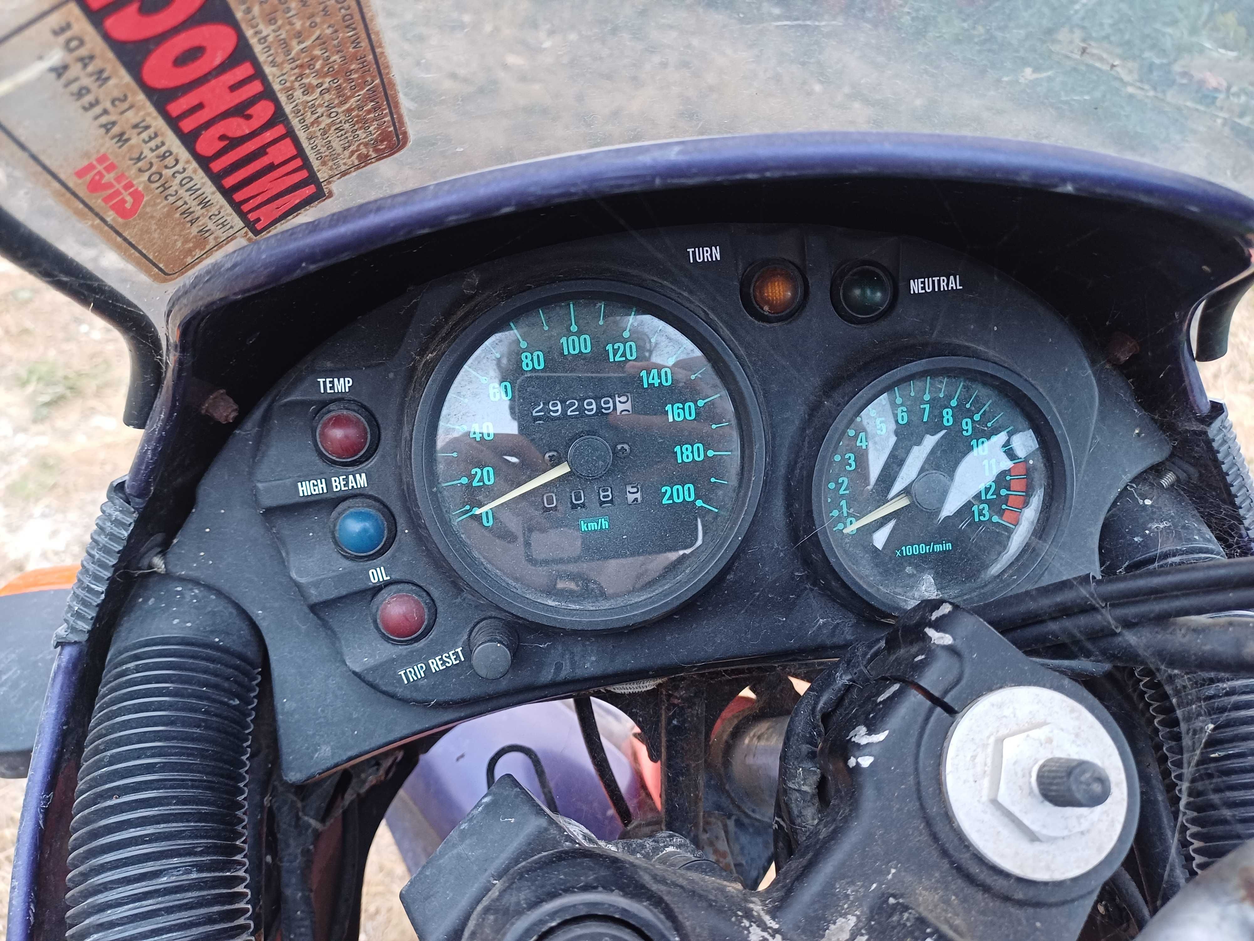 Mota Kawasaki KLE 500