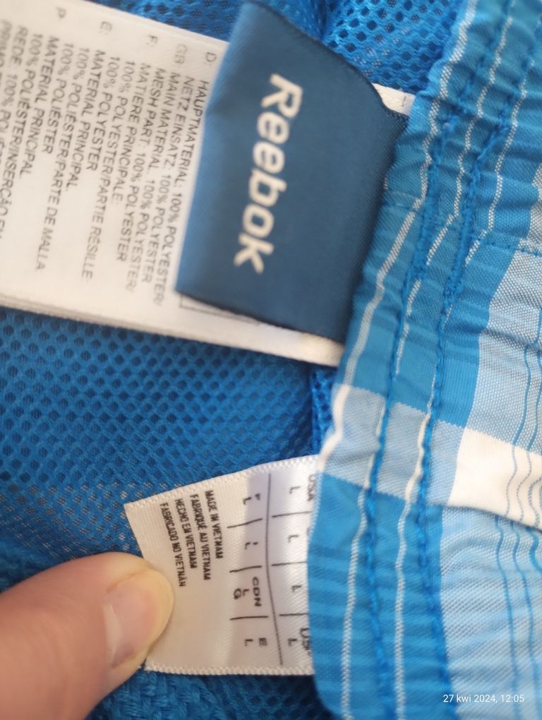 Spodenki męskie Reebok L,bdb