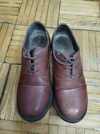 Buty skórzane brązowe r36 z Portugalii