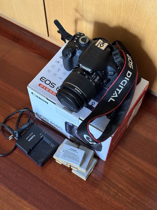 Maquina Canon eos 650 d