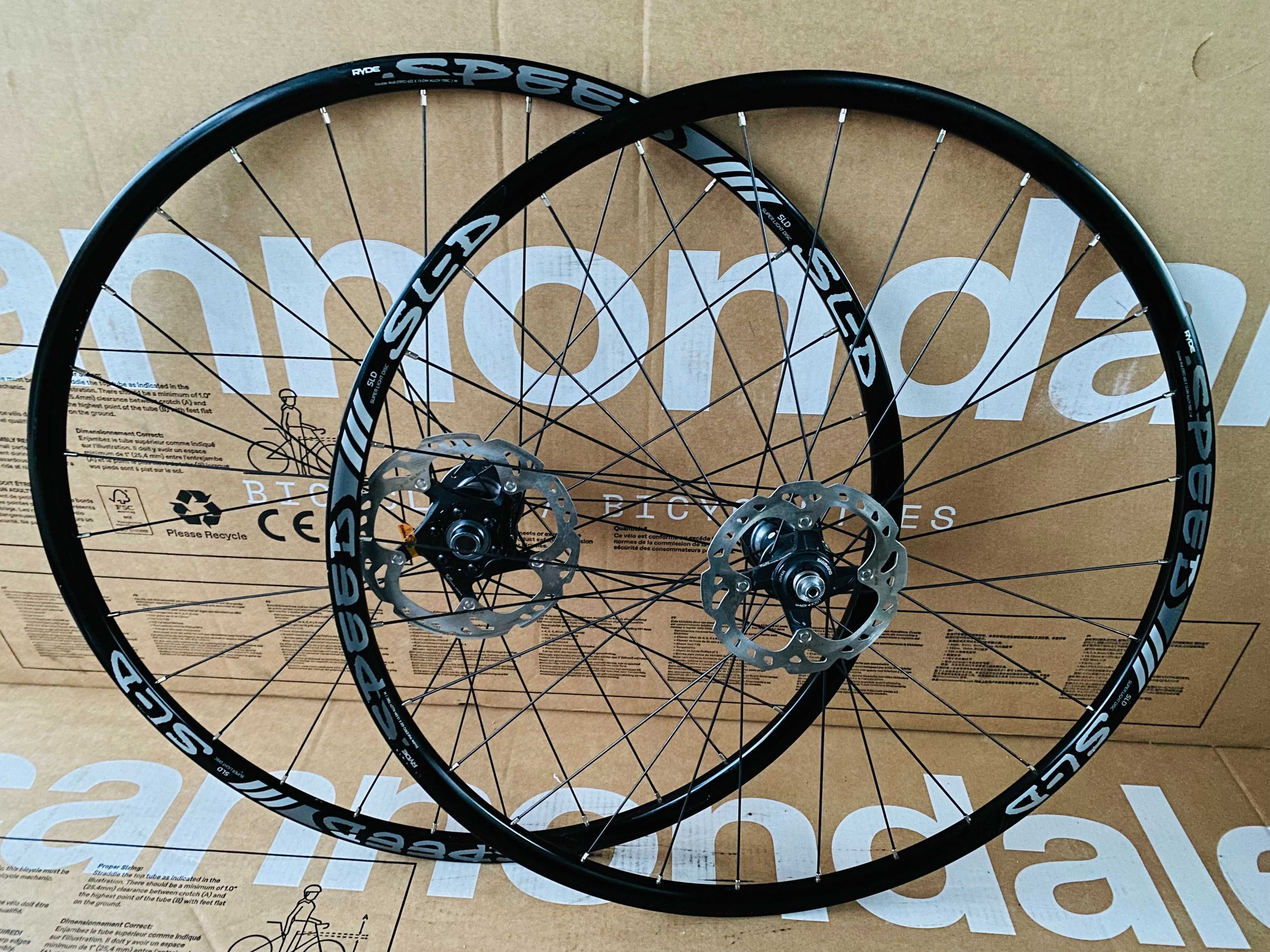 Koła RYDE SPEED SL-D DISC 28" tarcze XTR XT Szosa Gravel Ultegra CX75