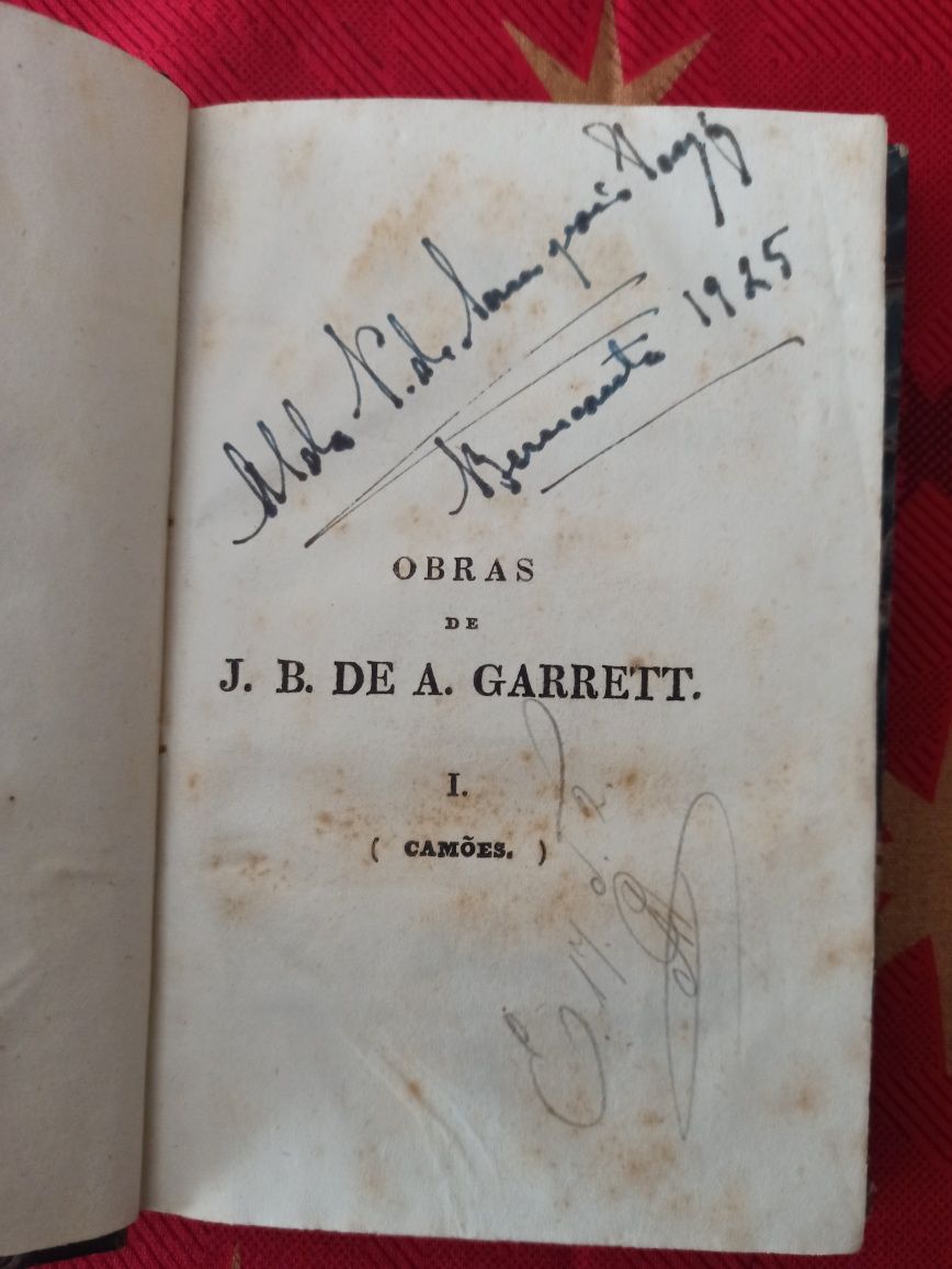 Almeida Garrett - Camões - 2 edição - 1839