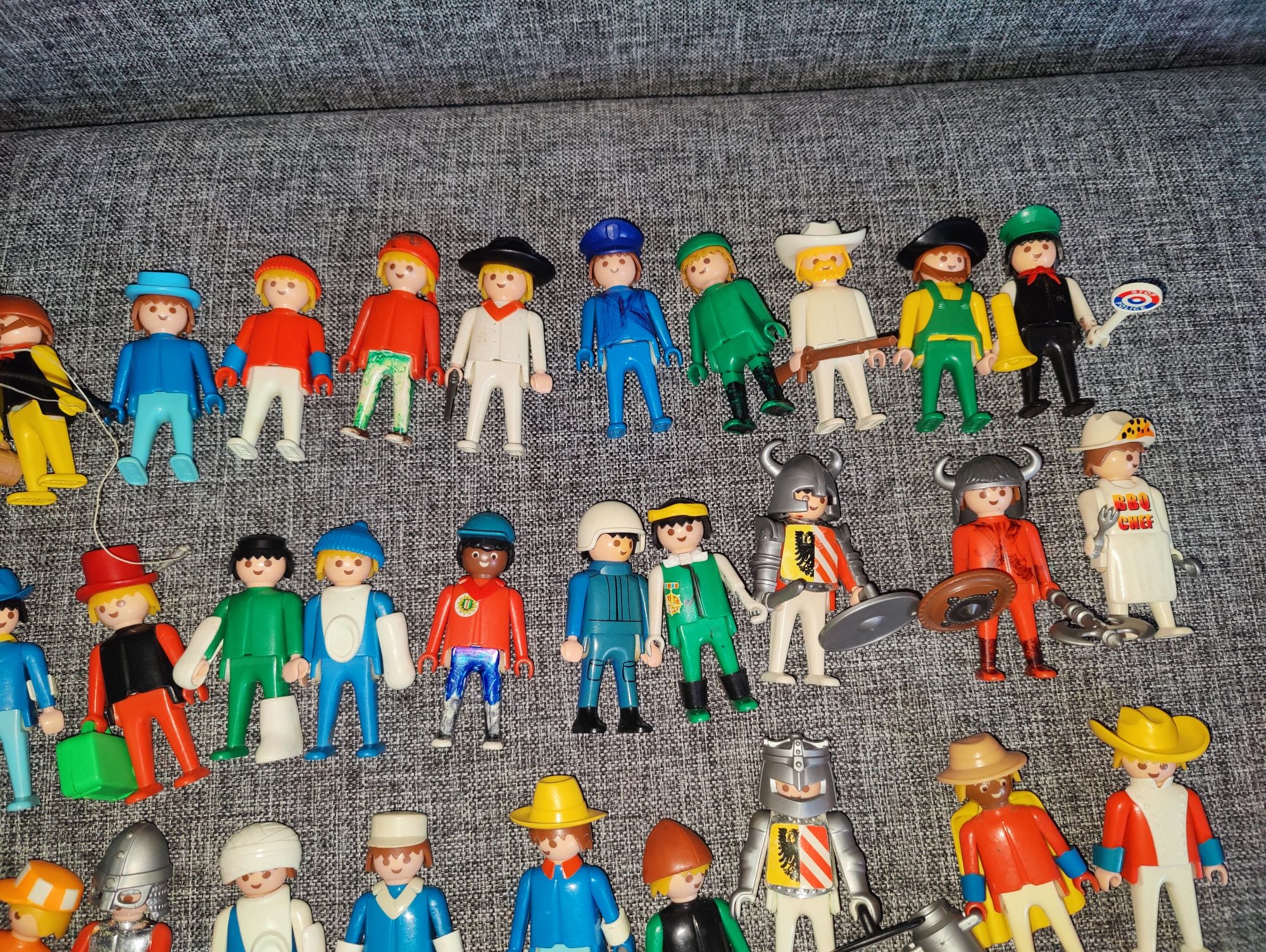 Playmobil- figurki mężczyzn - stare z 1974r.