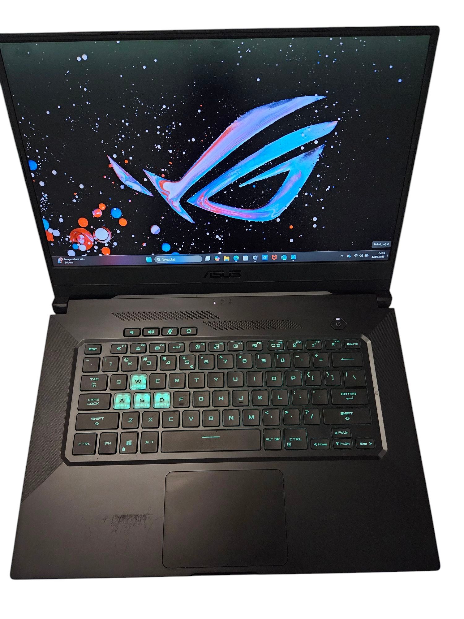 Laptop gamingowy ASUS TUF RTX 3060 i7 11th 512GB SSD 16GB RAM