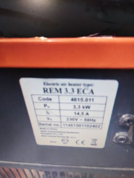 Nagrzewnica -osuszacz 3,3 kw