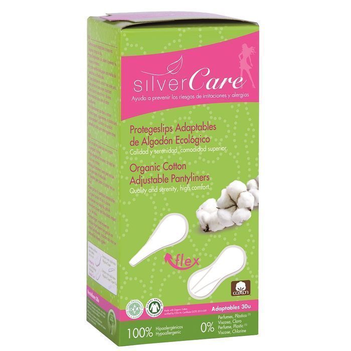 Wkładki Higieniczne Masmi Silver Care, Bawełna Organiczna, 30 szt.