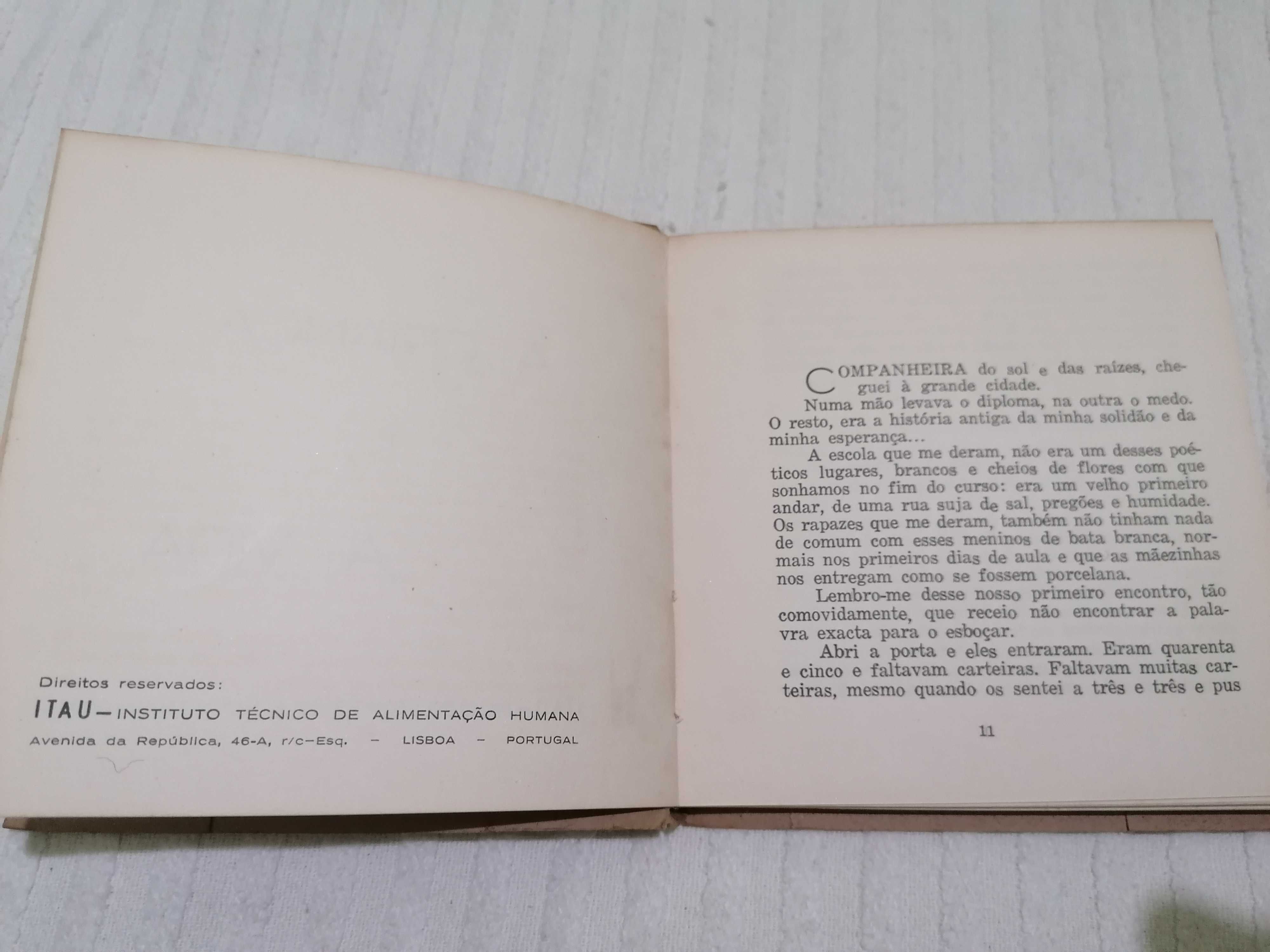 A criança e a Vida, de Maria Rosa Colaço, Editora ITAU, Março 1969