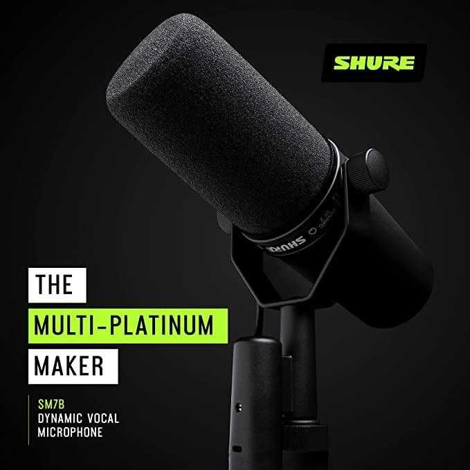 Новий Мікрофон вокальний Shure SM7B ОРИГІНАЛ консультація