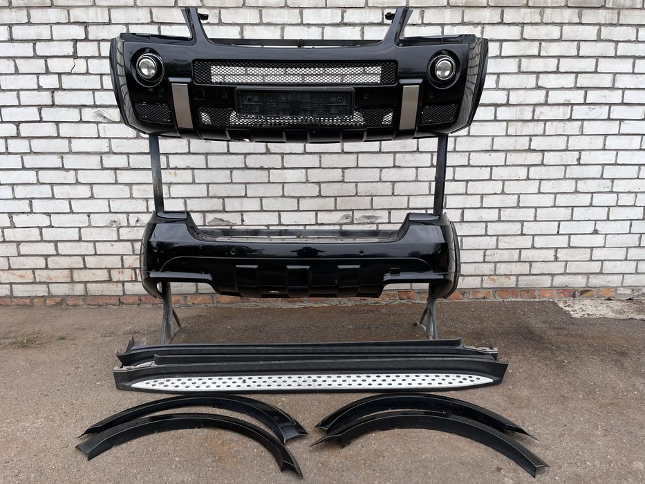 Цвет С040 Полный AMG Обвес Mercedes Ml 63 W164 Черный Бампера Разборка