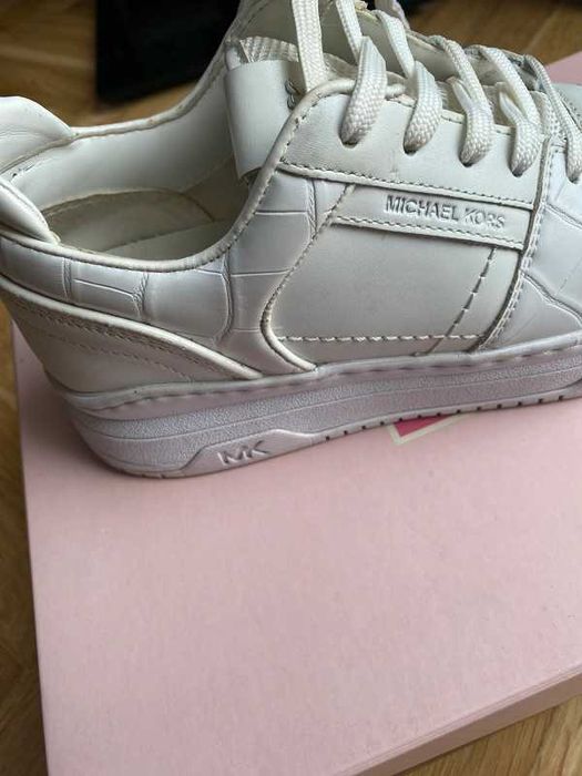 Sneakersy Michael Kors Lexi 43T1LXFS5L Biały/Kremowy