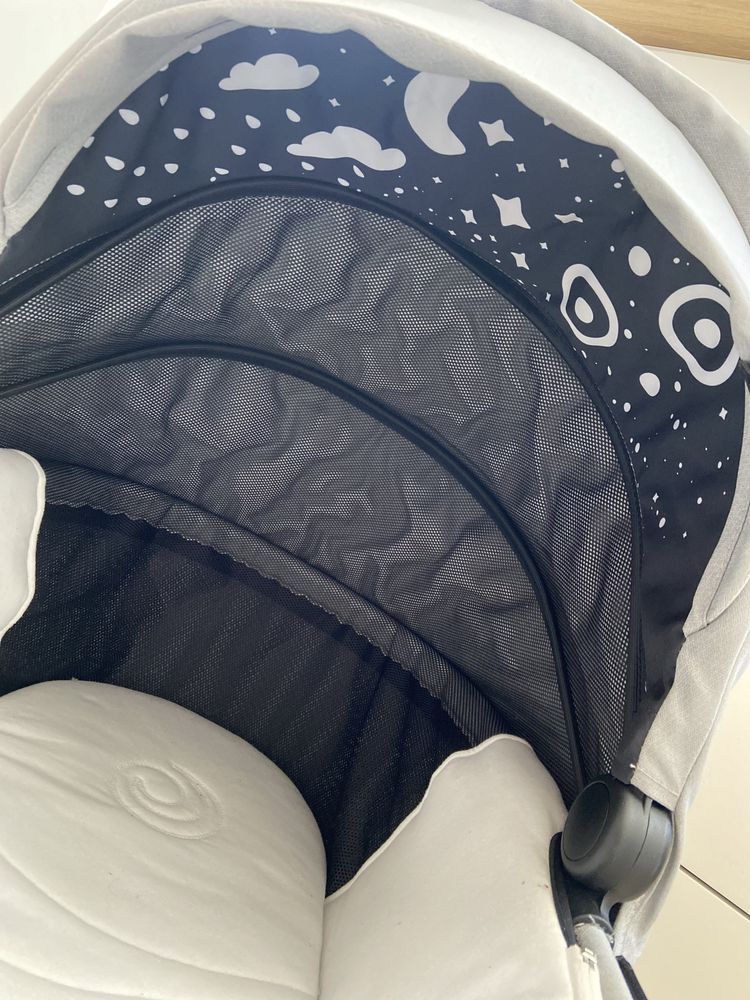 Wózek Tutis Mio Thermo Plus spacerówka i gondola na gwarancji