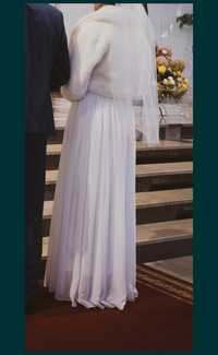 Suknia ślubna kolor biały
