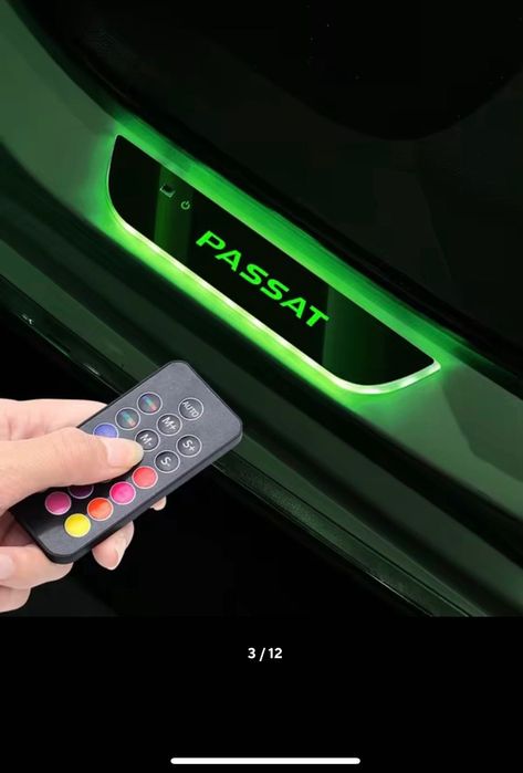 Світлодіодний поріг на двері авто Volkswagen Passat B5, B6, B7