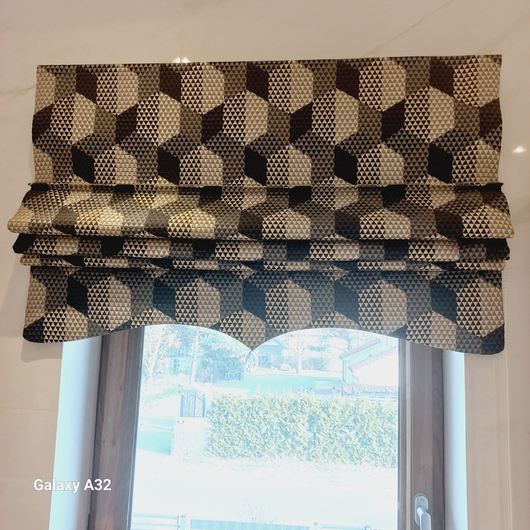 Roleta rzymska glamour z mechanizmem eurofirany 100x133