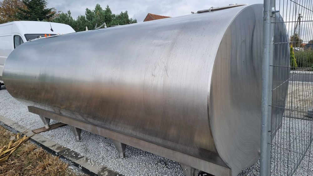 Zbiornik ze stali ko kwasoodpornej nierdzewnej na wodę 8000 litrów