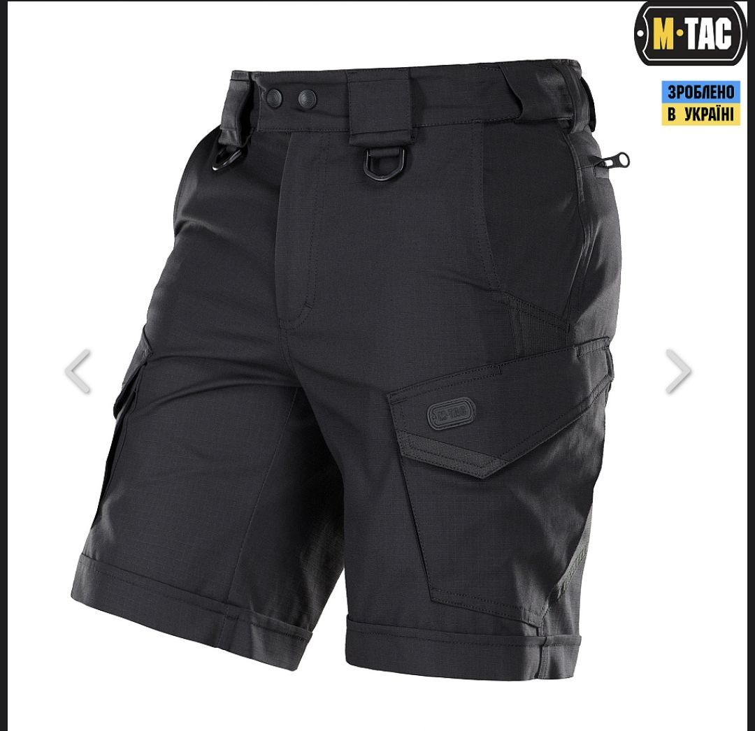 M - TAC шорти Agressor Short Black