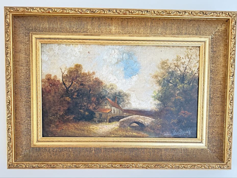 Obraz olejny na płótnie - pejzaż