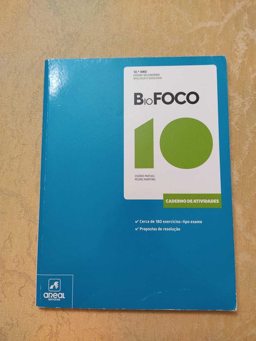 Caderno - GeoFOCO 10/BioFOCO 10 - Geologia e Biologia - 10.º Ano (NOVO