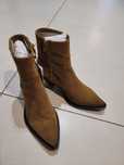 Nowe botki skorzane Zara
