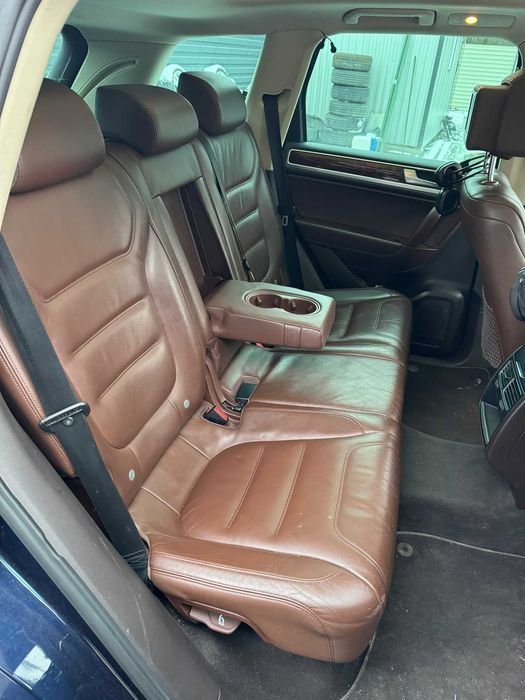 Комплект сидінь сідушки сидіння шкіра Touareg NF тоурег 7p 2010-2018