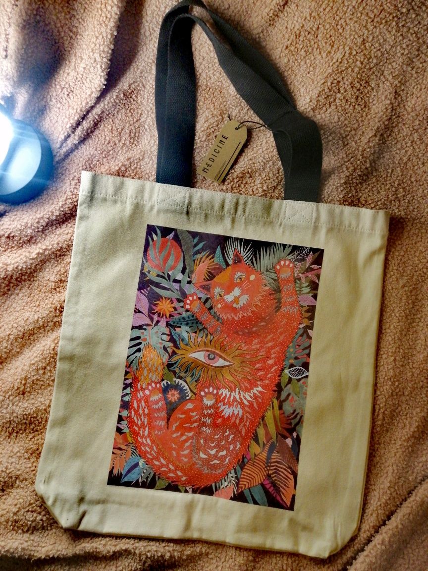 Nowa z metką! MEDiCiNE Limitowana ART SERiES torba Shopper. Bawełniana