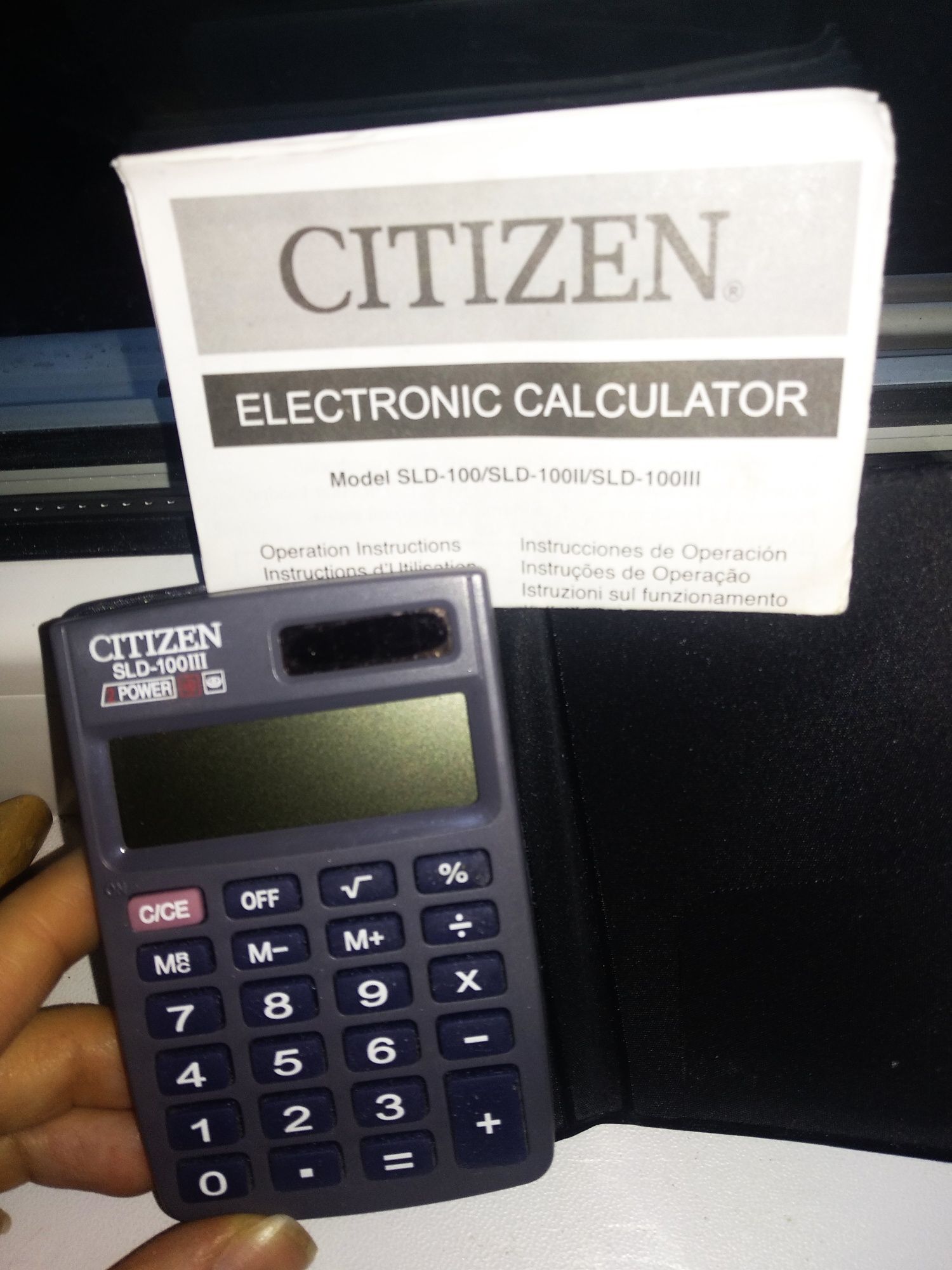 Мини калькулятор citizen