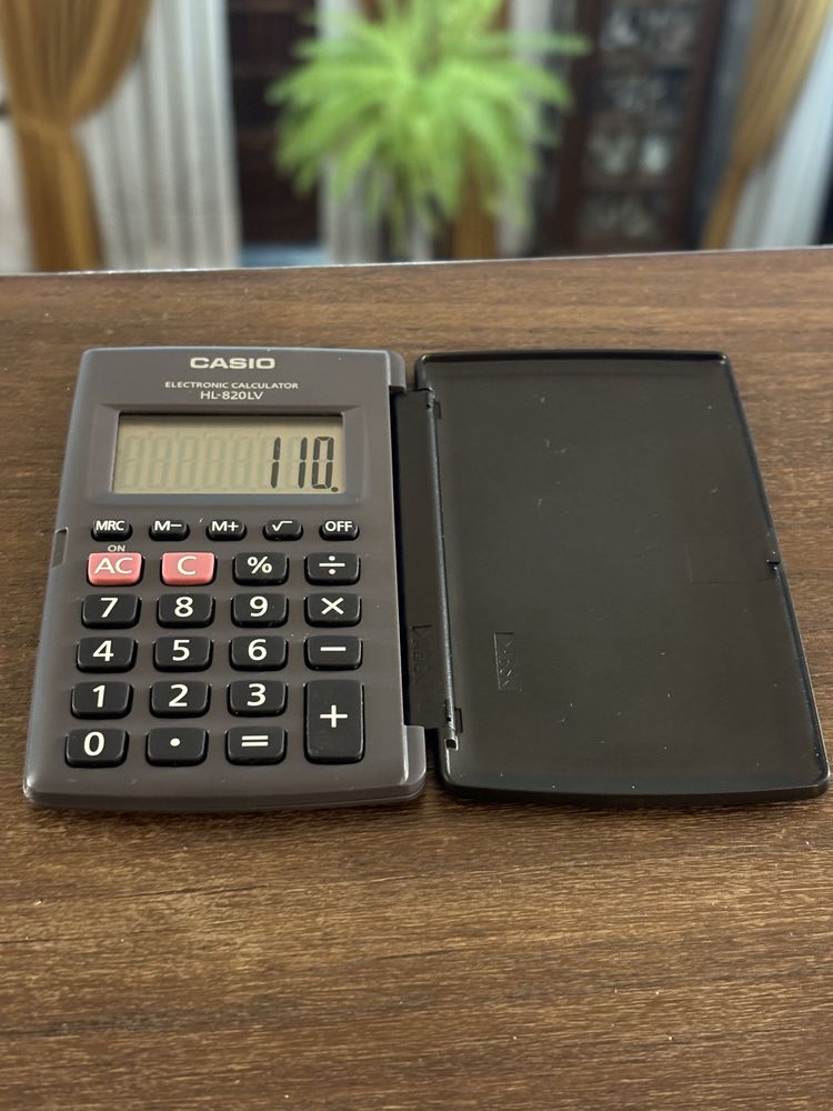 Calculadora de bolso CASIO