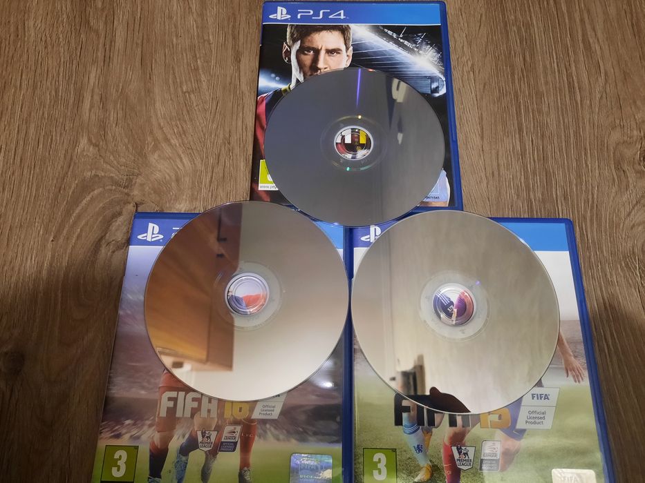 11 ігор Sony PS4/5: FC 24, FIFA 20, 19, 17, 16, 15, 14, 18 + чемп. св.