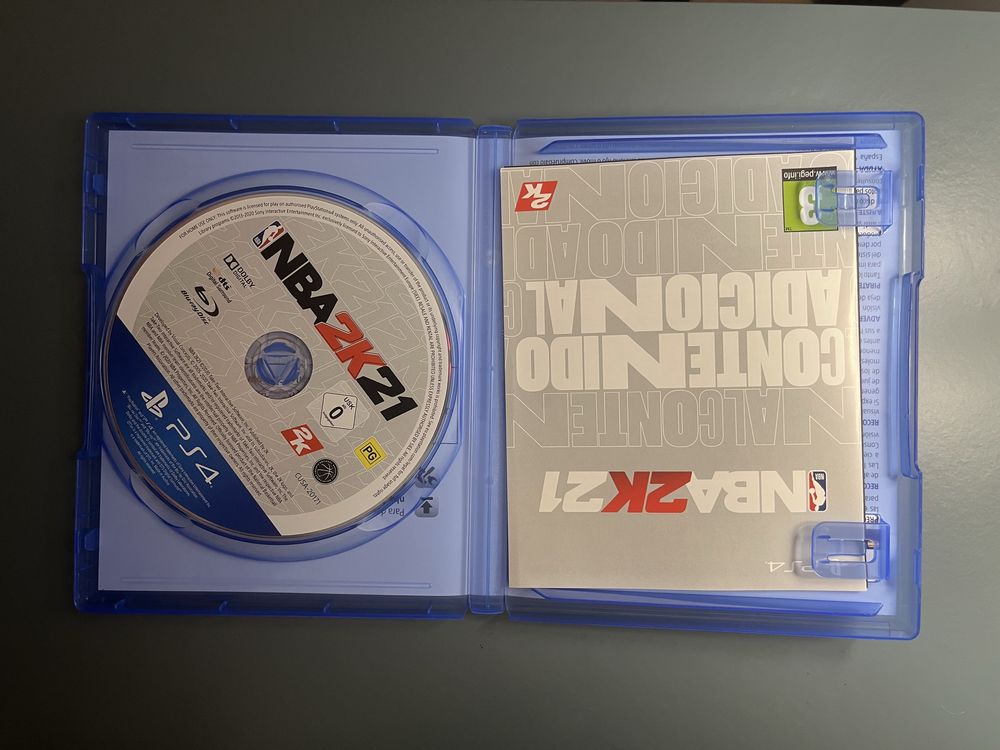 Nba 2k21 ps4 como novo