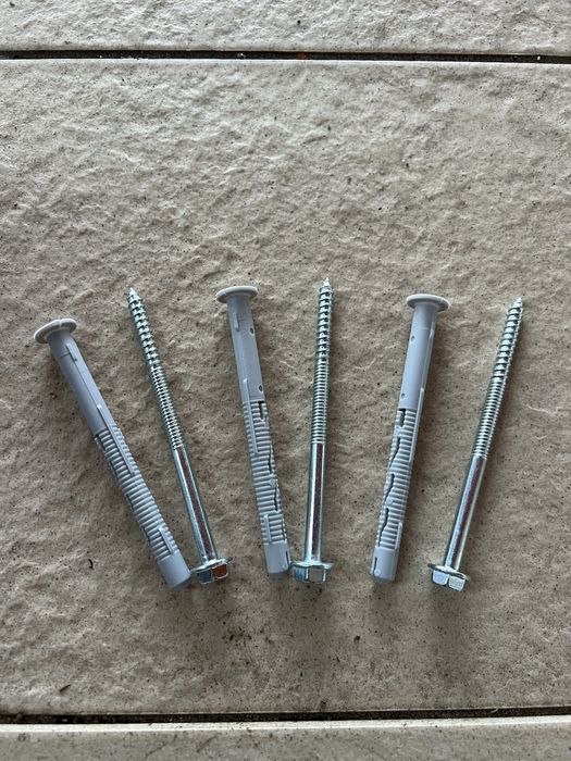 Дюбель рамный с резьбой