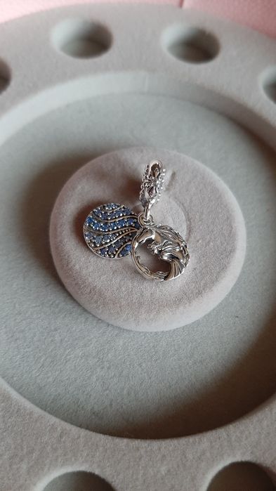 Pandora charms, zawieszka Kraina Lodu