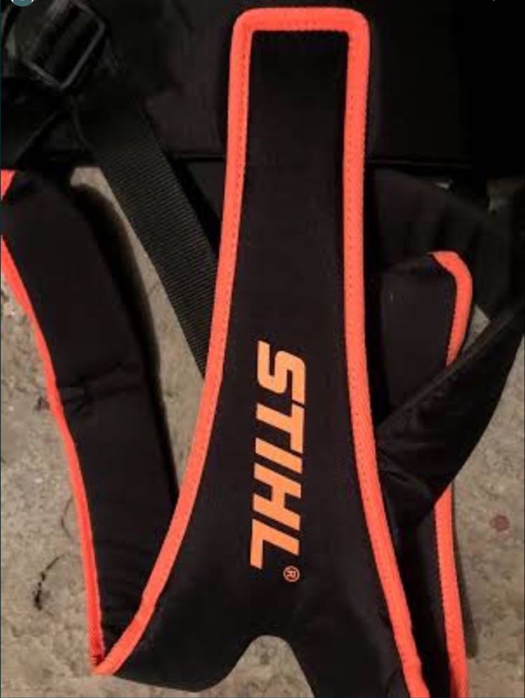 Stihl colete arnês de roçadora novo.