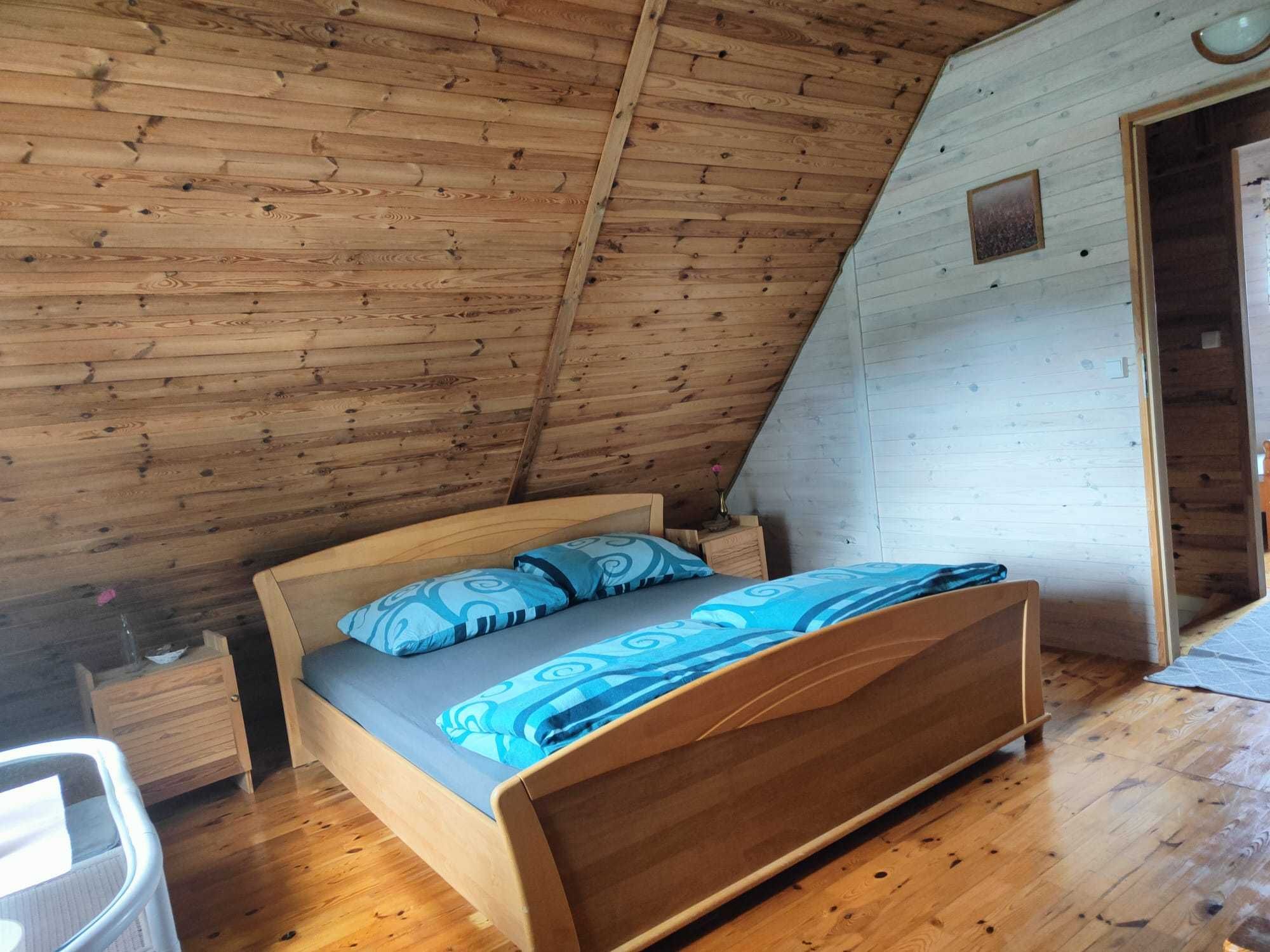 Domek prze lesie koło Łeby