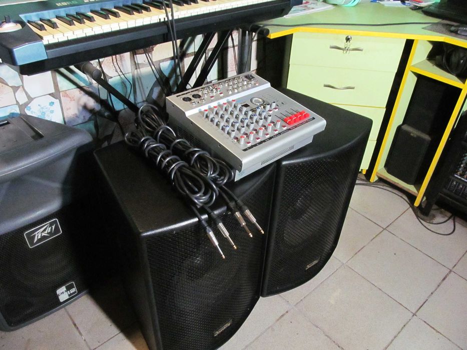 Комплект Активный пульт + Колонки. 500 W.