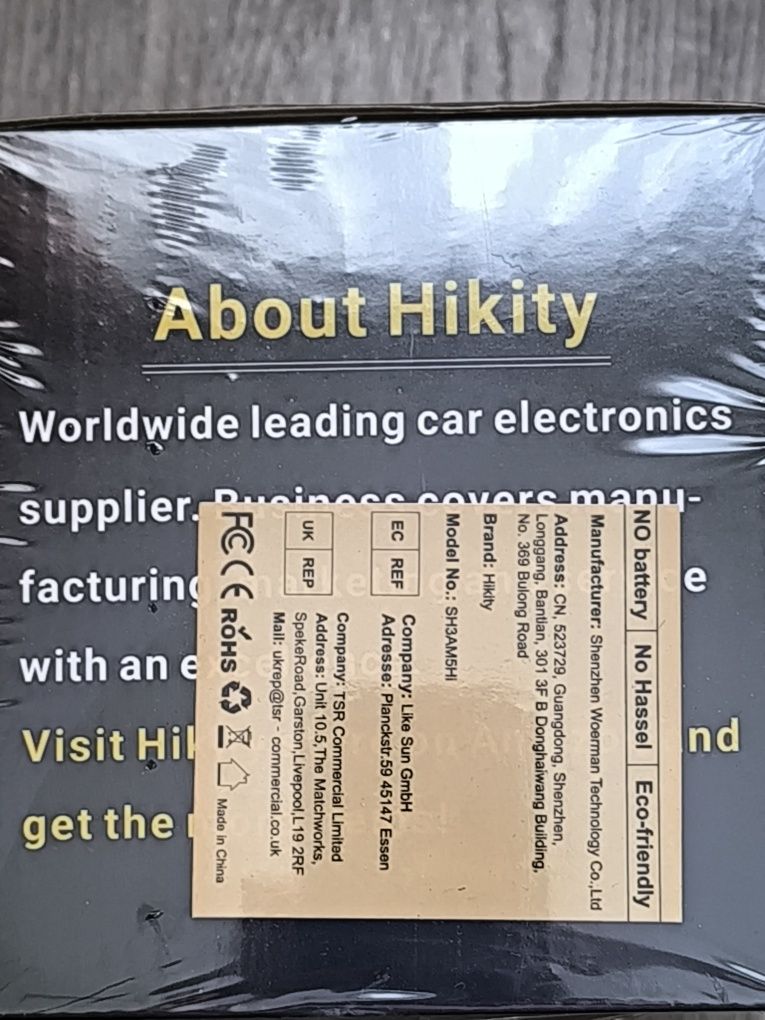 Автомагнітола Hikity SH3AM5Hi нова.